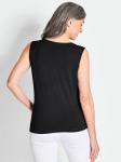 Топ Goldner, черный/белый - фото 4