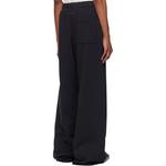 Брюки-клеш с принтом Numbers MM6 Maison Margiela, черный - фото 6