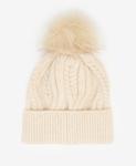 Шапка Barbour Elsdon Cable-Knit, Eggshell - фото 2