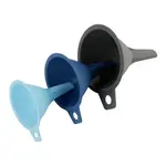 Набор из 3-х воронок Tasty, серый - фото 5