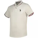 Поло с коротким рукавом U.s. Polo Assn. Beny, бежевый - фото 2