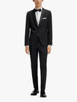 Хлопковая рубашка HUGO Kennew Slim Fit HUGO BOSS, Open White - фото 3