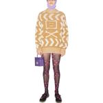 Свитер унисекс шафрановый Acne Studios - фото 3