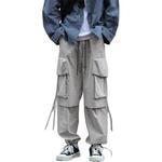 COMOWA повседневные брюки унисекс, Черный - фото 3