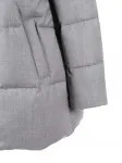 Стёганое пальто Duno, серый - фото 4