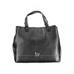 Черная полиэтиленовая сумка Blu Byblos, черный - фото