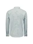Рубашка NO EXCESS с длинными рукавами и рисунком, цвет Cloud - фото 6