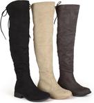 Ботинки MOUNT MEDIUM CALF Journee Collection, Grey - фото 5