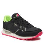 Кроссовки Pepe Jeans Brit Neon W PLS40011 Black 999, черный - фото 2