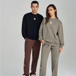 Свитшот унисекс STARTER, серый - фото 6