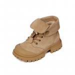 Детские утепленные ботинки Kids Snoffy, хаки - фото 3