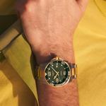 LONGINES Часы Men's Comcast Diving Collection Watch, Green Dial - фото 7