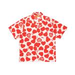 Футболка с принтом в виде сердечек HUMAN MADE, белый - фото