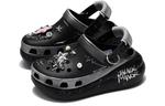 Кроссовки Crush Clog ADCDAVINCI Custom, унисекс кроксы Night Star Silver Black, черно-серебристые - фото 4