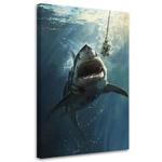 Картина арт-принт KUNSTLOFT Money Bait, синий - фото