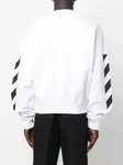 Толстовка с логотипом Off-White, белый - фото 4
