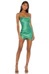 Платье мини MAJORELLE Laurena, зеленый - фото