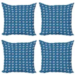 Чехол для подушки Abakuhaus, темно-синий - фото