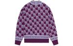 WE11DONE Кашемировый свитер Unisex Purple - фото 4