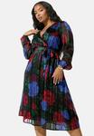 Платье Yours Clothing PLUS SIZE, Black/Multi-Coloured - фото