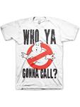 Футболка белого цвета Ghostbusters - фото