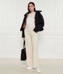 Кроссовки женские Dkny кожаные на толстой подошве, белый - фото 2