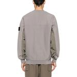 Компас-бейдж панельный свитшот STONE ISLAND, серый - фото 5