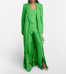 Топ-бюстье из смесовой шерсти Giuseppe di Morabito, Shocking Green - фото 2