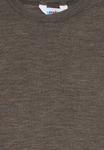 Топ Joha LONG SLEEVES WOOL SILK UNISEX, Brown/Mottled Brown - фото 3