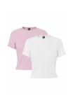 Футболка Pieces PCAMELIA TEE 2-PACK, Roseate Spoonbill/White - фото 6