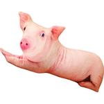 Игрушка плюшевая кукла свинка 50см/55см высота LEWAHON - фото