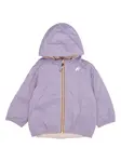 Куртка на молнии с капюшоном K-Way, фиолетовый - фото
