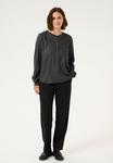 Блуза KARLI Kaffe, черный - фото