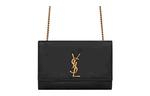 SAINT LAURENT Женская сумка через плечо черная - фото