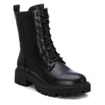 Женские боевые ботинки в черном цвете Xti - фото 2