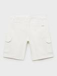 Детские шорты карго Comporta Mango, White - фото 3