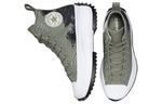 Кеды Converse Run Star Hike Canvas Shoes Unisex High-Top Green White - фото 3