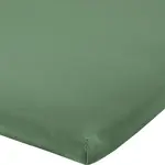 Простыня Topper Fitted Sheet Freising" olive green 90x190 cm - 100x220 cm" Erwin Müller - фото