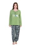 Пижама Ulla Popken Pajama, зеленый - фото 2