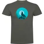 Футболка Kruskis Wolf Night, зеленый - фото