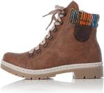 Ботинки Rieker womens Flat, Braun Brown 22 - фото 4