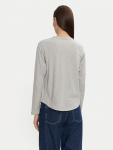 Блуза свободного кроя Gap, серый - фото 3