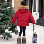 Детская утепленная куртка с капюшоном PROTECTCAMEL, red - фото 3