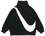 Куртка Nike Large Logo Reversible lamb's wool Jacket Black, черный - фото 2