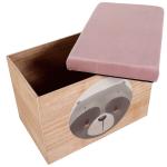 Игрушечный сундук, розовый - фото 2