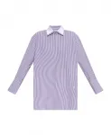Рубашка в полоску Max Mara, фиолетовый - фото