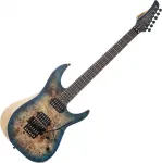Электрогитара Schecter Reaper-6 FR в цвете Satin Sky Burst - фото