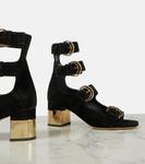 Замшевые туфли Alizè Chloé, черный - фото 6