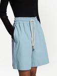 Proenza Schouler White Label шорты с кулиской, синий - фото 5
