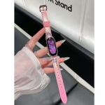 MSSM Часы Watch Band Xiaomi Compatibility Leather, Shimmering Silver - фото 8